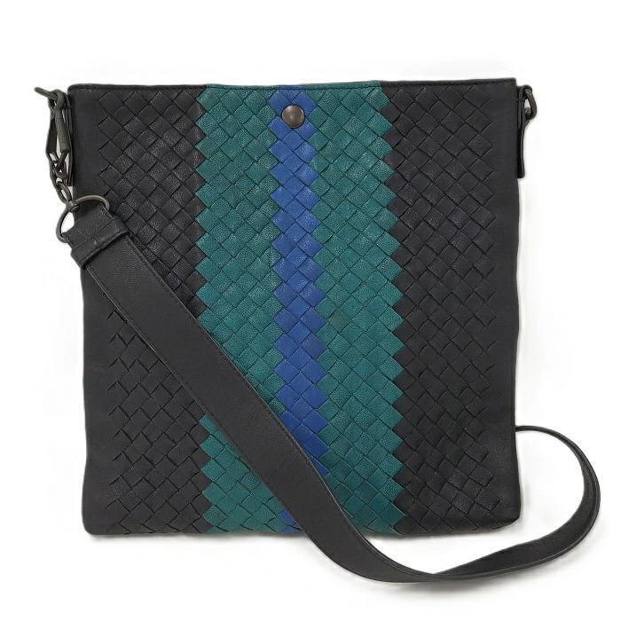 Bottega Veneta Shoulder Bag Leather Black